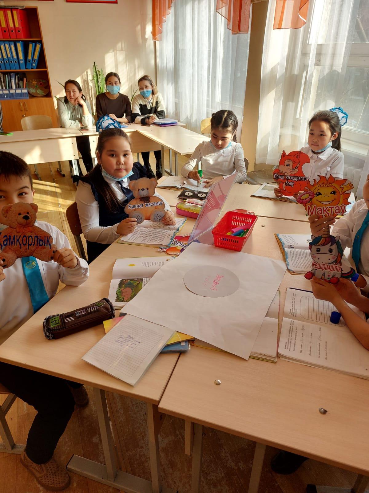 “Өзін-өзі тану: Махаббат пен Шығармашылық педагогикасы” онкүндігі ашық сабақтар