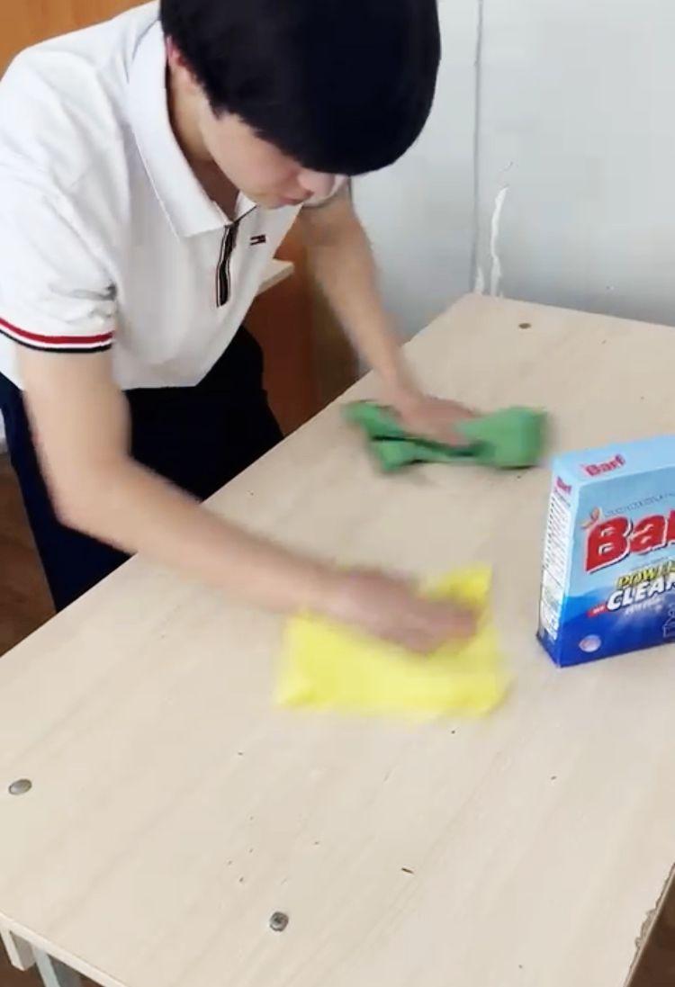 «Қамқор» жобасы аясында «Жасыл мектеп» және «Оқу кабинеттерін тазалау» акциялары ұйымдастырылды.